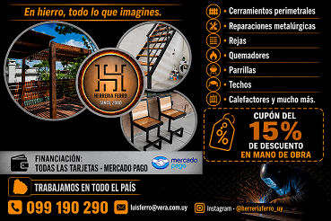 Herrería Ferro- Da click en la imagen para acceder a la información